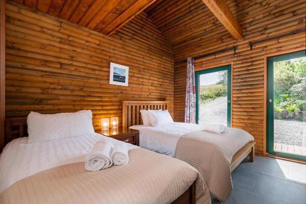 Heather Lodge With Sea And Mountain Views Leenaun Ngoại thất bức ảnh